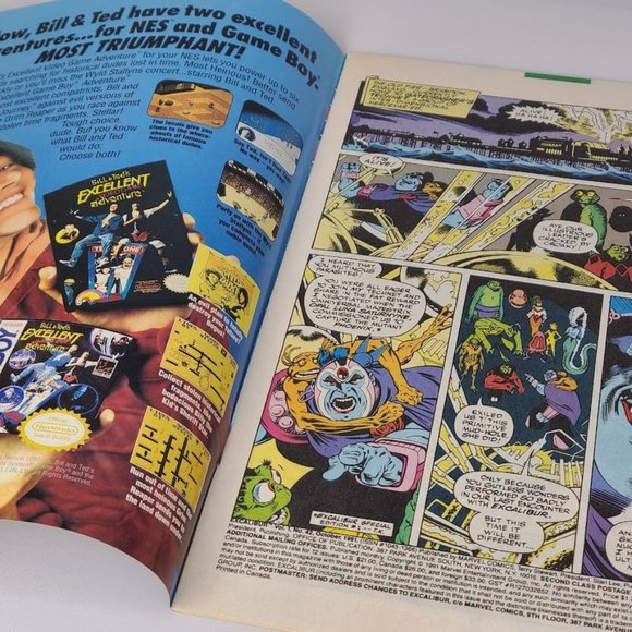 Excalibur 42 Marvel 1991 VF Alan Davis Technet Phoenix Nightcrawler 1st Kylun - Picture 3 of 13